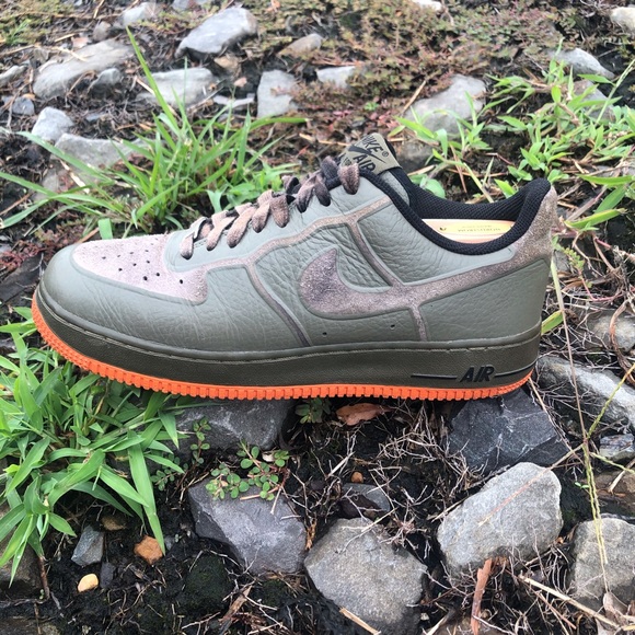 Nike Air Force 1 Low Premium Skive Medium Olive 8 - Picture 6 of 6